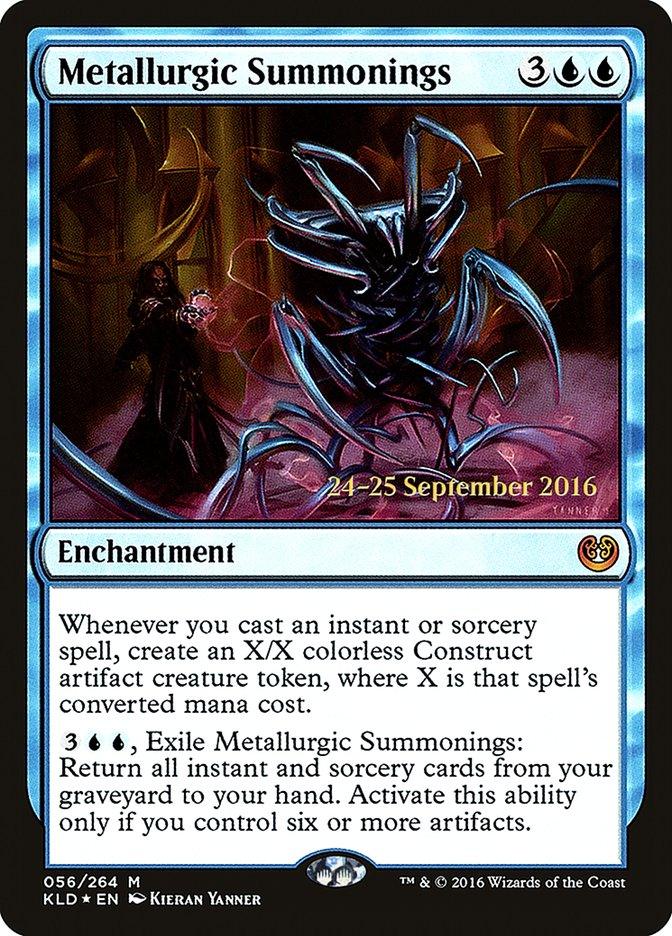 Metallurgic Summonings [Kaladesh Prerelease Promos] - Trinity Hobby