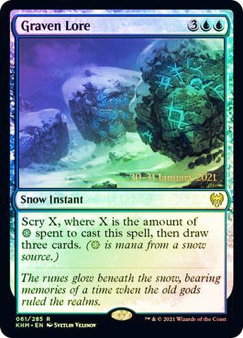Graven Lore [Kaldheim Prerelease Promos] - Trinity Hobby