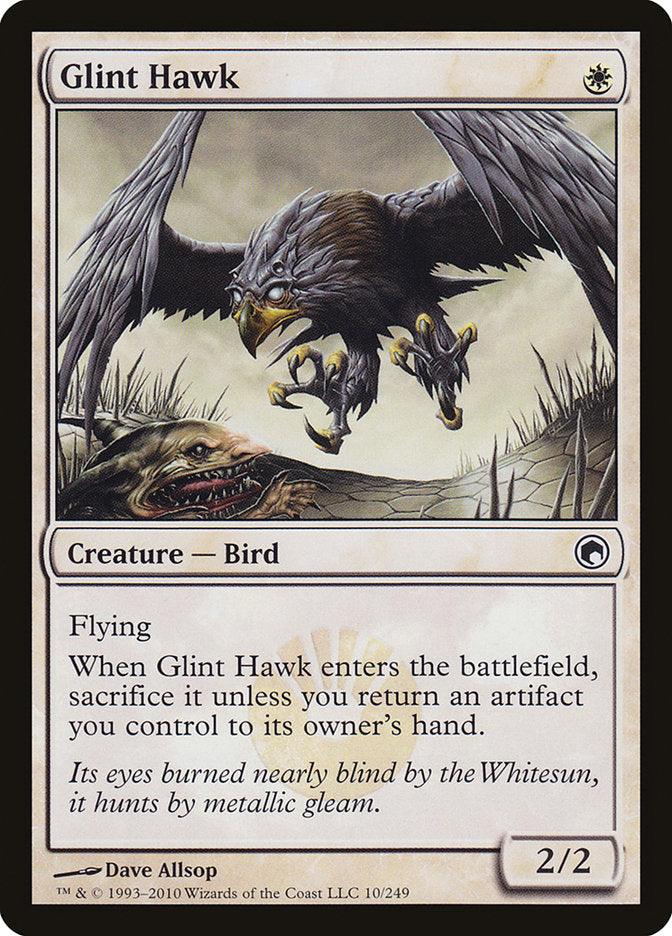 Glint Hawk [Scars of Mirrodin] - Trinity Hobby