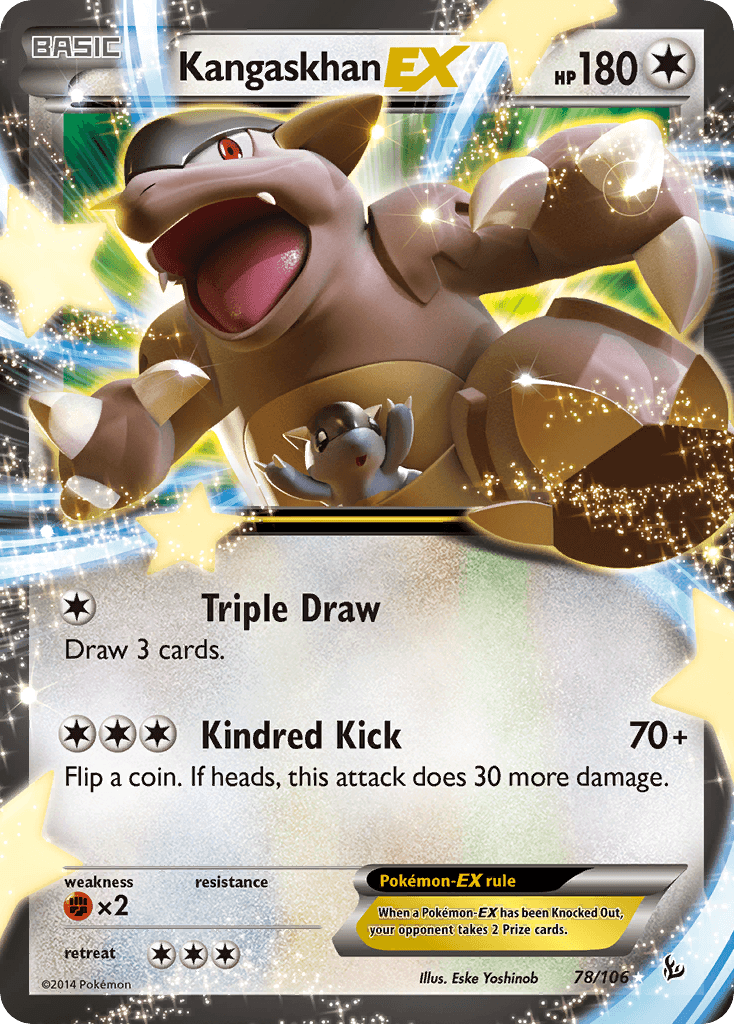Kangaskhan EX (78/106) [XY: Flashfire] - Trinity Hobby