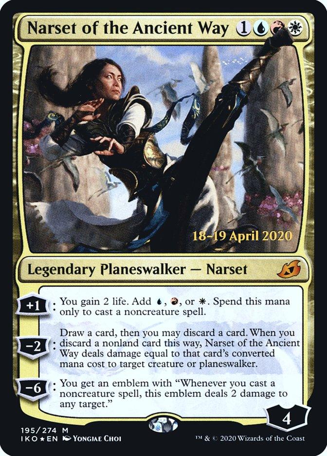 Narset of the Ancient Way [Ikoria: Lair of Behemoths Prerelease Promos] - Trinity Hobby