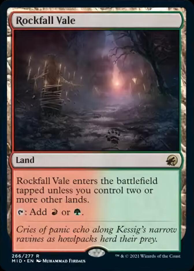 Rockfall Vale [Innistrad: Midnight Hunt] - Trinity Hobby