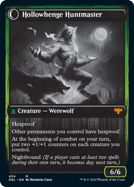 Avabruck Caretaker // Hollowhenge Huntmaster [Innistrad: Double Feature] - Trinity Hobby