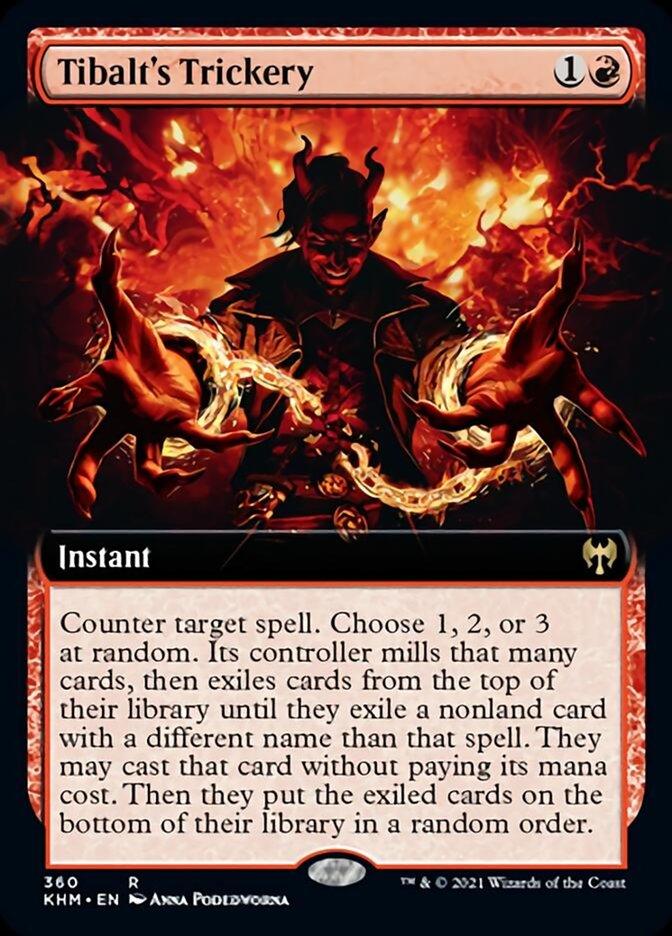 Tibalt's Trickery (Extended Art) [Kaldheim] - Trinity Hobby