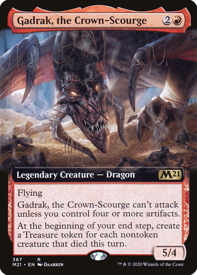 Gadrak, the Crown-Scourge (Extended Art) [Core Set 2021] - Trinity Hobby