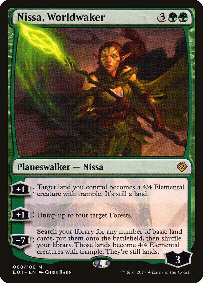 Nissa, Worldwaker [Archenemy: Nicol Bolas] - Trinity Hobby