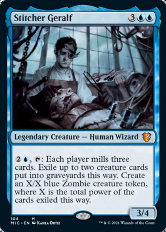 Stitcher Geralf [Innistrad: Midnight Hunt Commander] - Trinity Hobby
