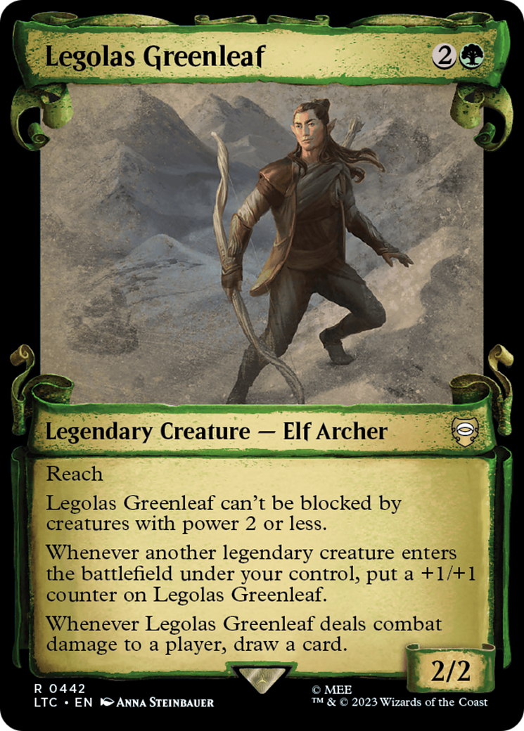 Legolas Greenleaf [The Lord of the Rings: Tales of Middle-Earth Commander Showcase Scrolls] - Trinity Hobby