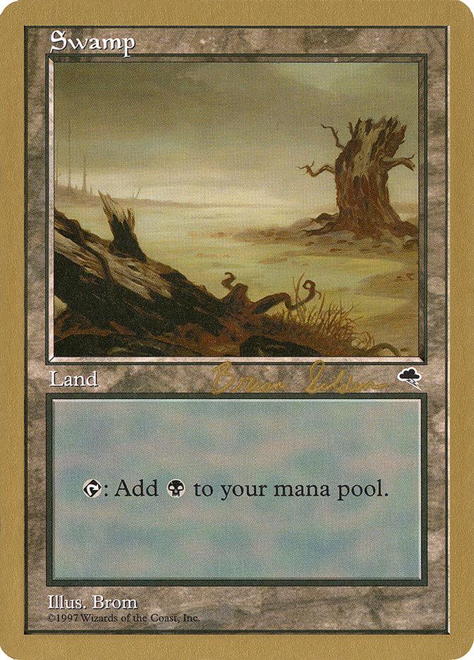 Swamp (bs340) (Brian Selden) [World Championship Decks 1998] - Trinity Hobby