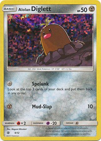 Alolan Diglett (9/12) [McDonald's Promos: 2017 Collection] - Trinity Hobby