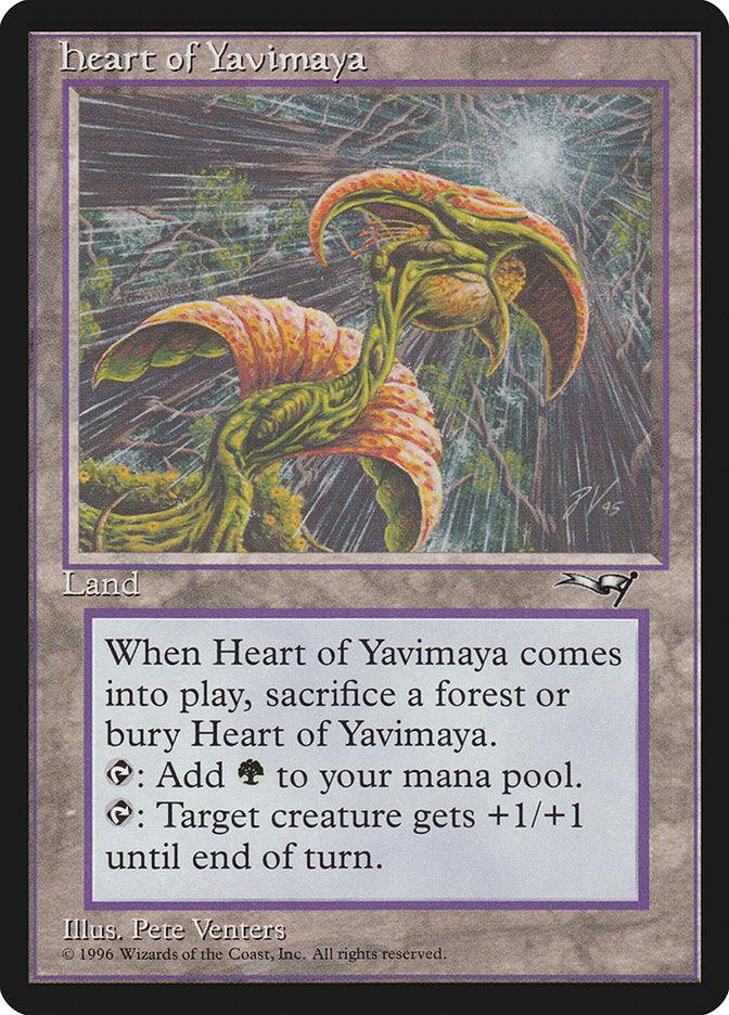 Heart of Yavimaya [Alliances] - Trinity Hobby