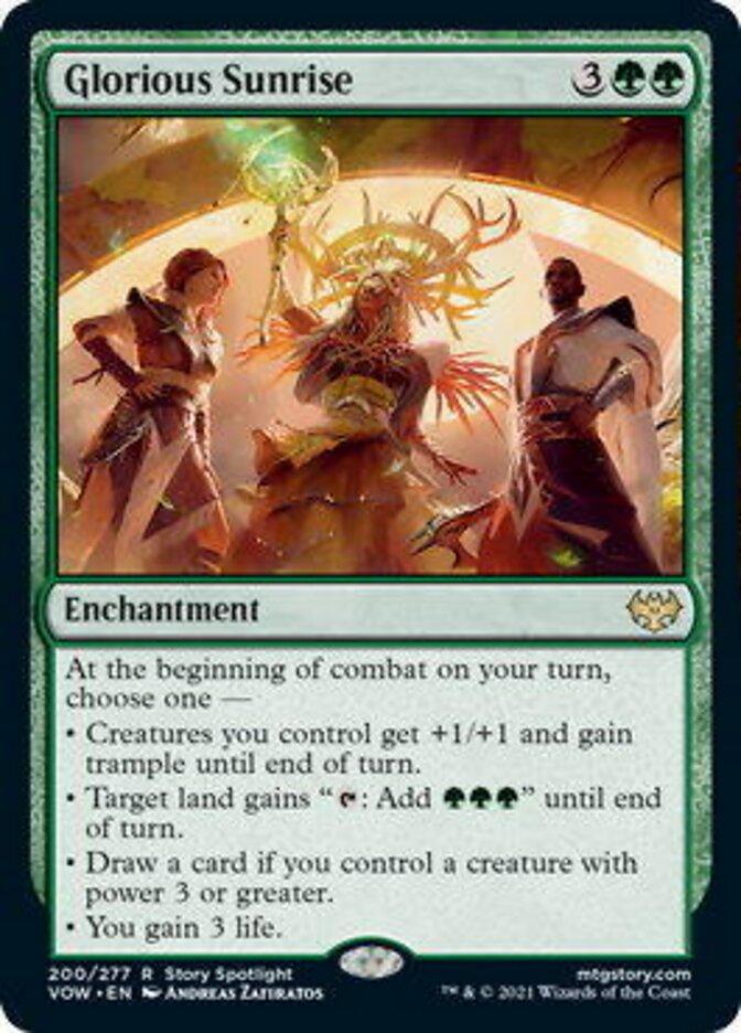 Glorious Sunrise [Innistrad: Crimson Vow] - Trinity Hobby