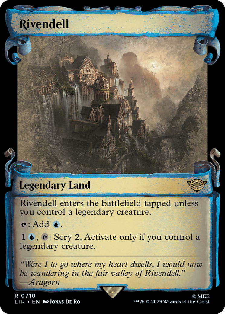 Rivendell [The Lord of the Rings: Tales of Middle-Earth Showcase Scrolls] - Trinity Hobby