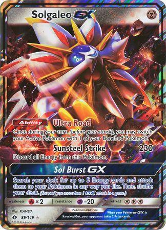Solgaleo GX (89/149) (Jumbo Card) [Sun & Moon: Base Set] - Trinity Hobby