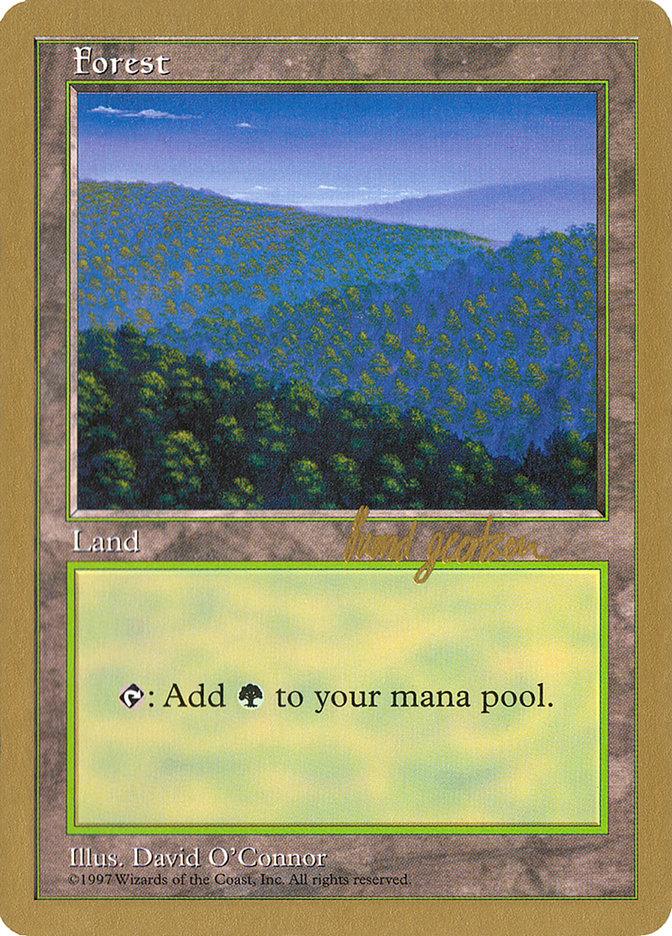 Forest (418) (Svend Geertsen) [World Championship Decks 1997] - Trinity Hobby