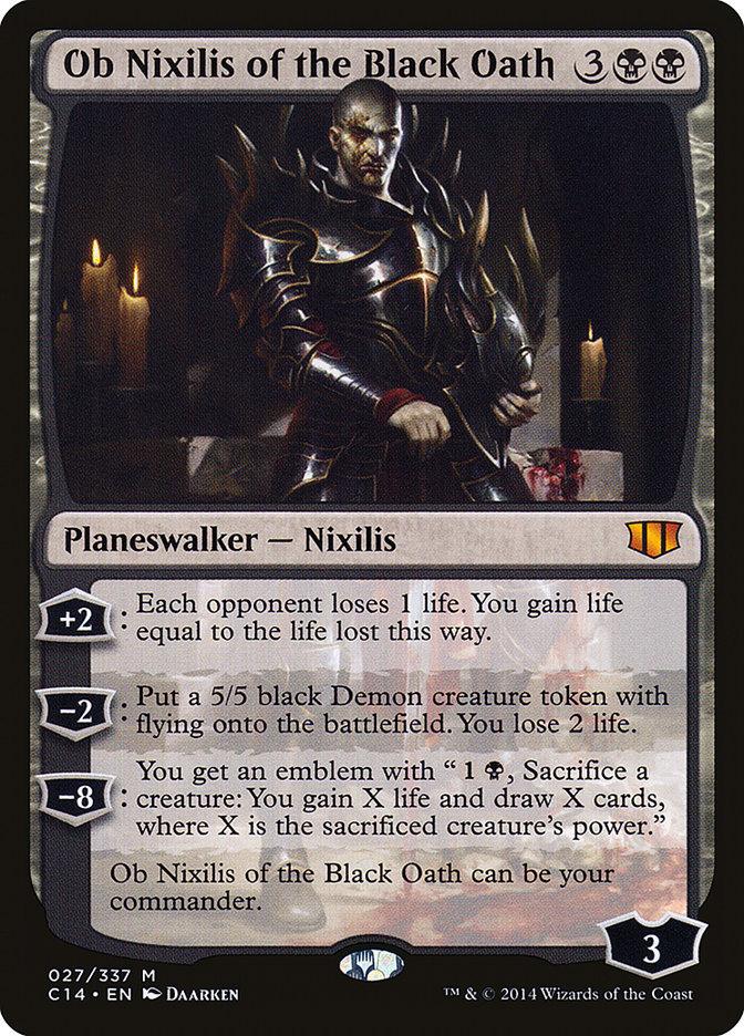 Ob Nixilis of the Black Oath [Commander 2014] - Trinity Hobby