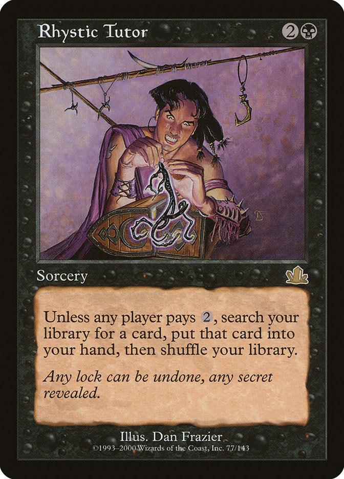 Rhystic Tutor [Prophecy] - Trinity Hobby