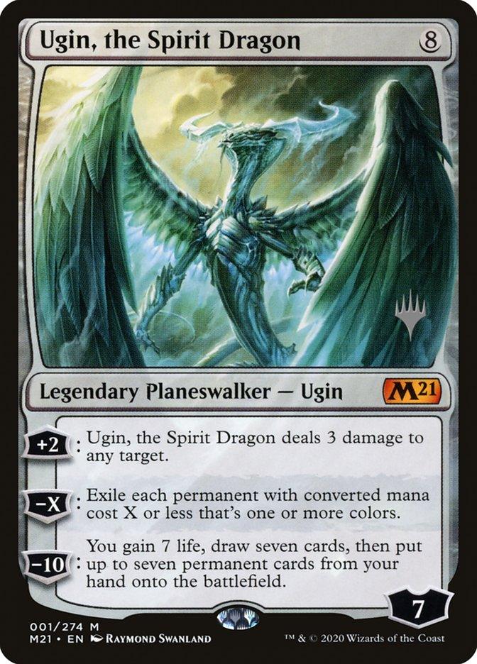 Ugin, the Spirit Dragon (Promo Pack) [Core Set 2021 Promos] - Trinity Hobby