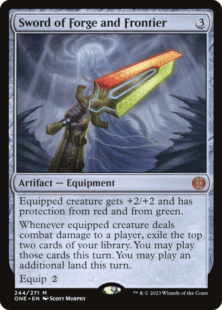 Sword of Forge and Frontier [Phyrexia: All Will Be One] - Trinity Hobby