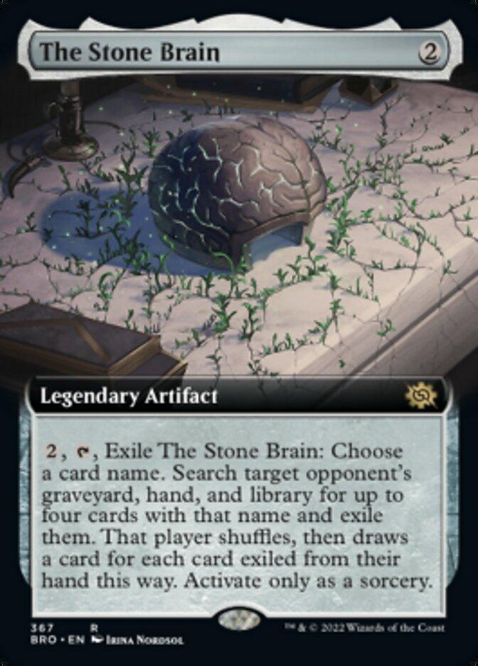 The Stone Brain (Extended Art) [The Brothers' War] - Trinity Hobby