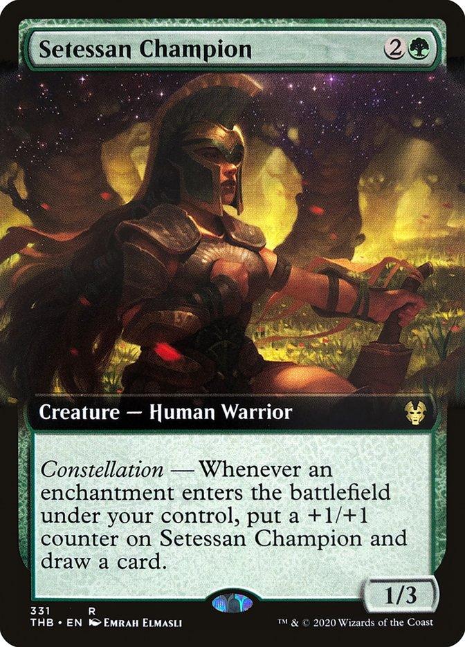 Setessan Champion (Extended Art) [Theros Beyond Death] - Trinity Hobby