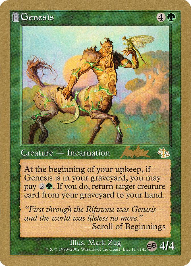 Genesis (Brian Kibler) (SB) [World Championship Decks 2002] - Trinity Hobby