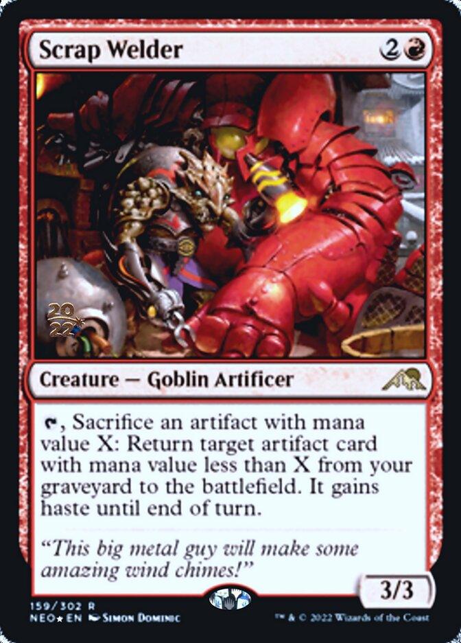 Scrap Welder [Kamigawa: Neon Dynasty Prerelease Promos] - Trinity Hobby
