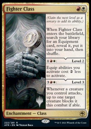 Fighter Class (Promo Pack) [Dungeons & Dragons: Adventures in the Forgotten Realms Promos] - Trinity Hobby