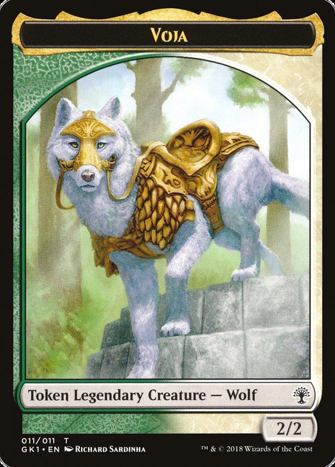 Voja // Saproling Double-Sided Token [Guilds of Ravnica Guild Kit Tokens] - Trinity Hobby
