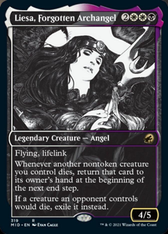 Liesa, Forgotten Archangel (Showcase Eternal Night) [Innistrad: Midnight Hunt] - Trinity Hobby