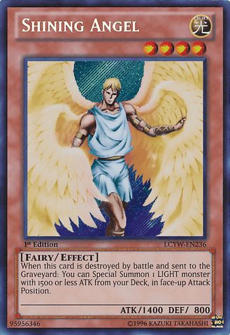 Shining Angel [LCYW-EN236] Secret Rare - Trinity Hobby