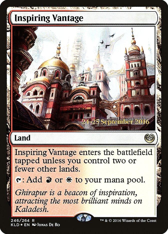 Inspiring Vantage [Kaladesh Prerelease Promos] - Trinity Hobby