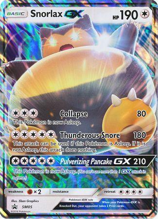 Snorlax GX (SM05) (Jumbo Card) [Sun & Moon: Black Star Promos] - Trinity Hobby