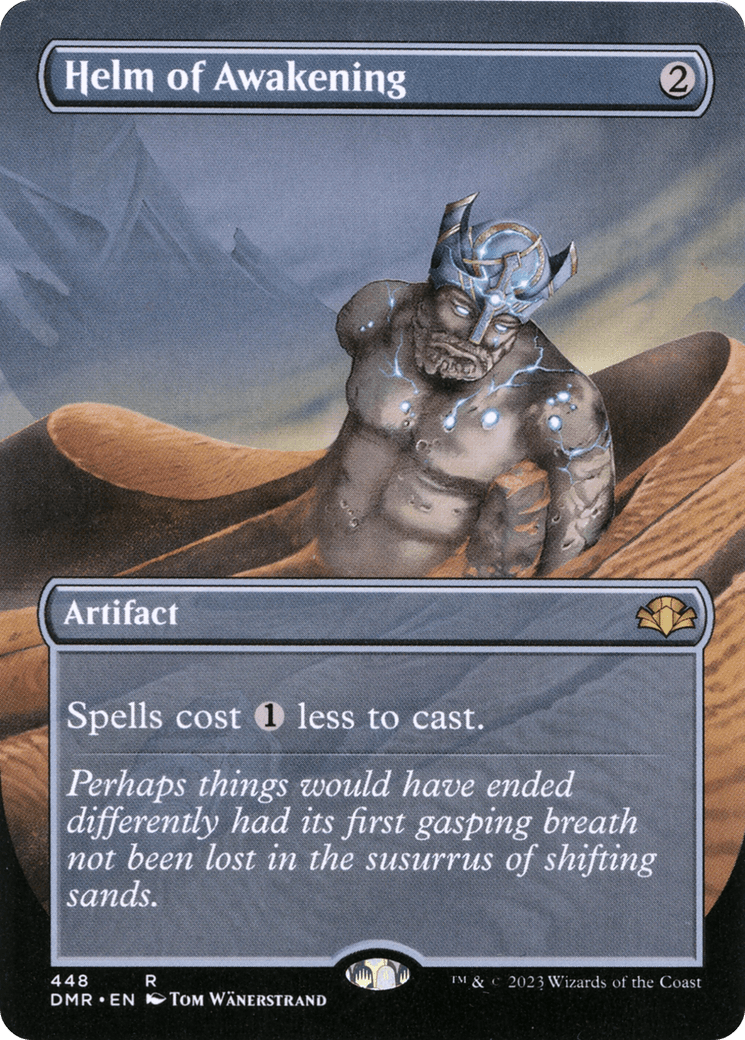 Helm of Awakening (Borderless Alternate Art) [Dominaria Remastered] - Trinity Hobby