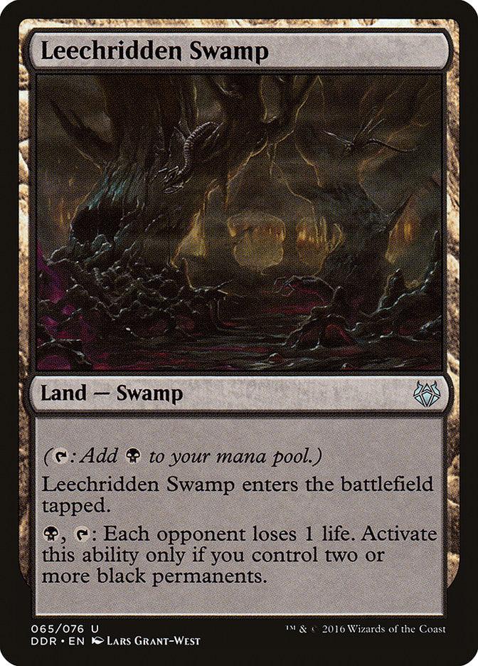 Leechridden Swamp [Duel Decks: Nissa vs. Ob Nixilis] - Trinity Hobby
