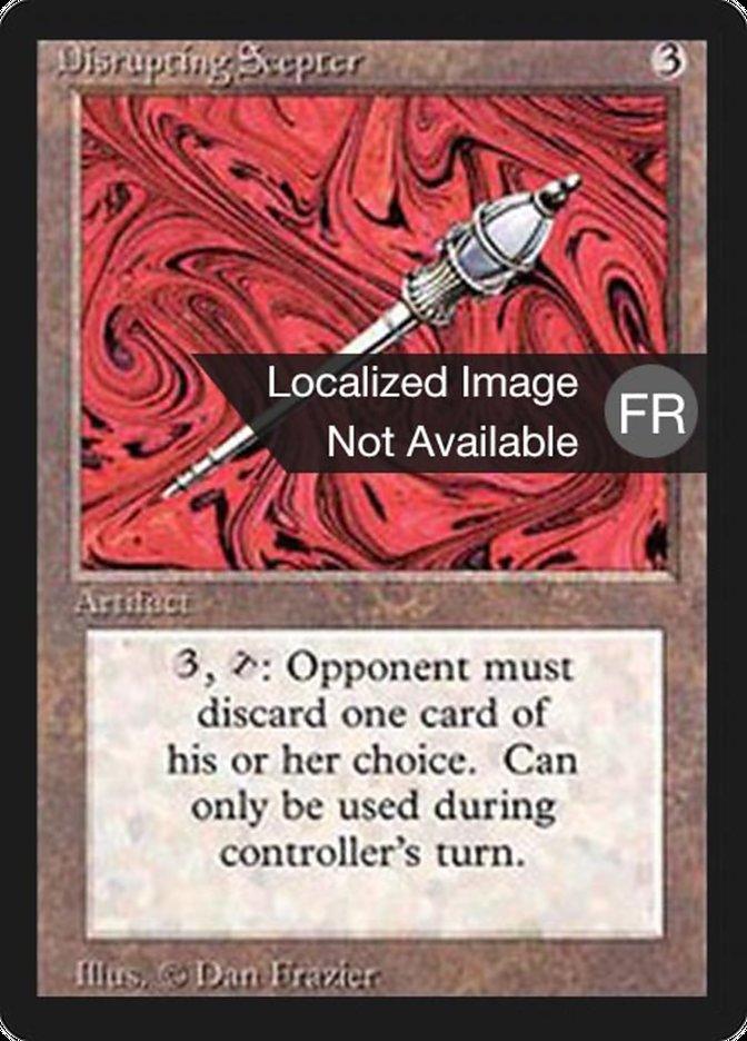 Disrupting Scepter [Foreign Black Border] - Trinity Hobby