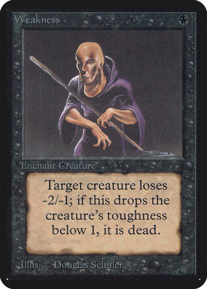 Weakness [Alpha Edition] - Trinity Hobby