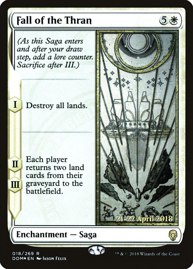 Fall of the Thran [Dominaria Prerelease Promos] - Trinity Hobby