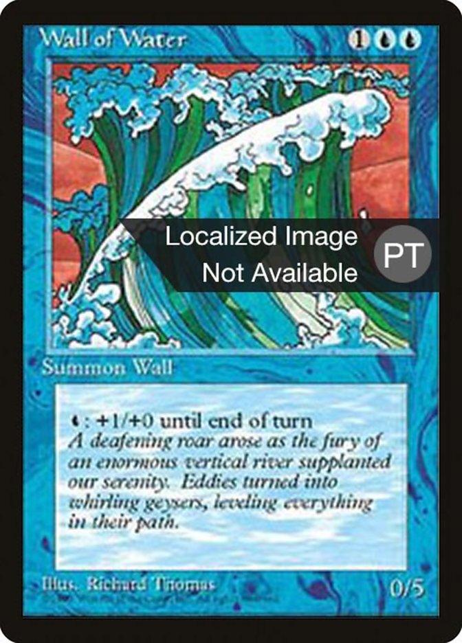 Wall of Water [Fourth Edition (Foreign Black Border)] - Trinity Hobby