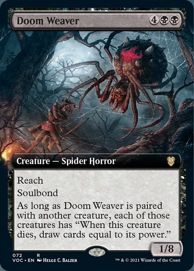 Doom Weaver (Extended Art) [Innistrad: Crimson Vow Commander] - Trinity Hobby