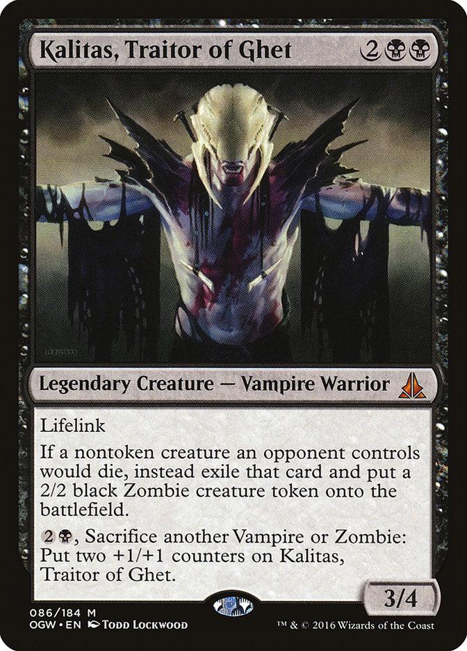 Kalitas, Traitor of Ghet [Oath of the Gatewatch] - Trinity Hobby
