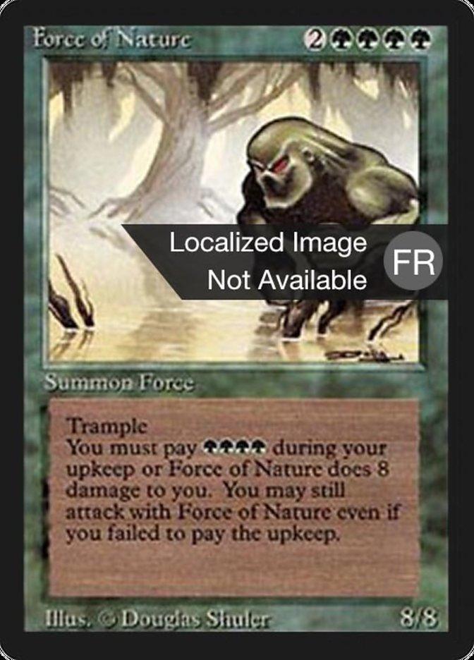 Force of Nature [Foreign Black Border] - Trinity Hobby