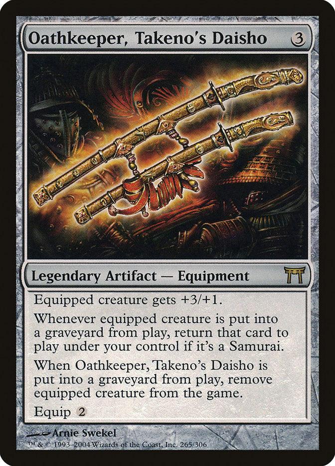 Oathkeeper, Takeno's Daisho [Champions of Kamigawa] - Trinity Hobby
