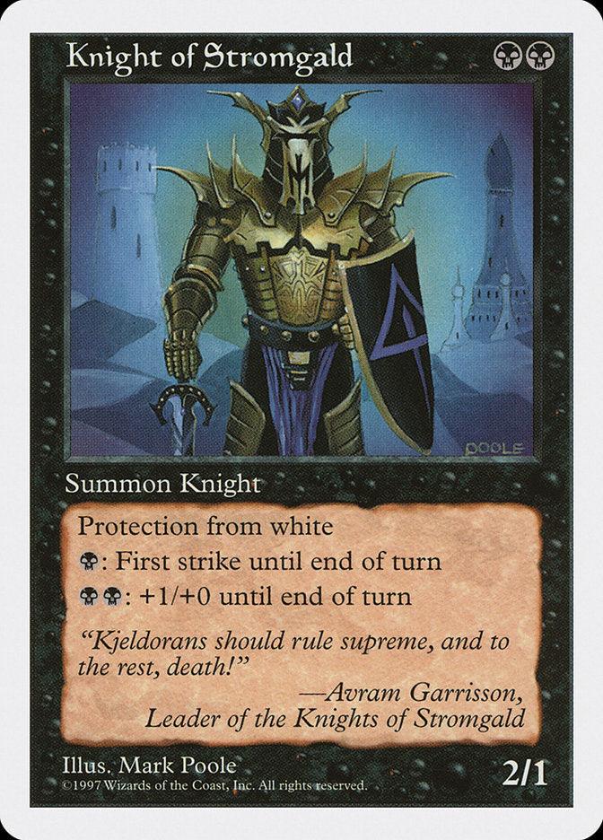 Knight of Stromgald [Fifth Edition] - Trinity Hobby