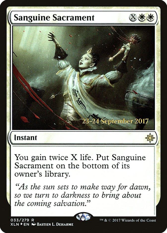 Sanguine Sacrament [Ixalan Prerelease Promos] - Trinity Hobby
