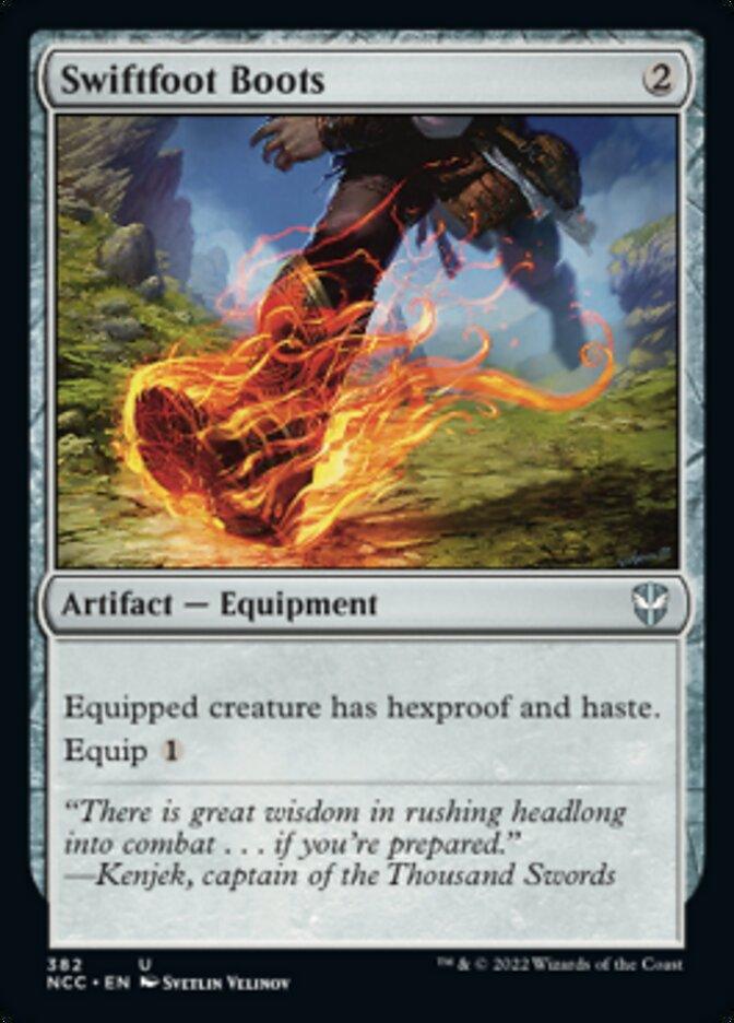 Swiftfoot Boots [Streets of New Capenna Commander] - Trinity Hobby