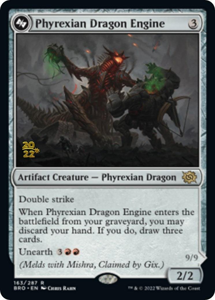 Phyrexian Dragon Engine [The Brothers' War Prerelease Promos] - Trinity Hobby