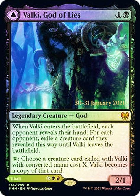 Valki, God of Lies // Tibalt, Cosmic Impostor [Kaldheim Prerelease Promos] - Trinity Hobby