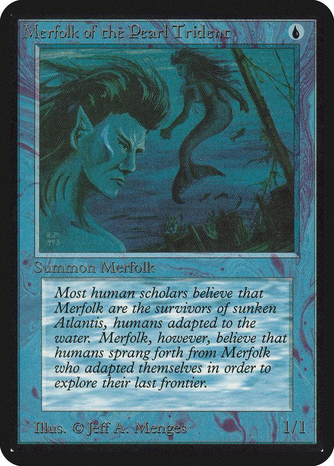 Merfolk of the Pearl Trident [Alpha Edition] - Trinity Hobby