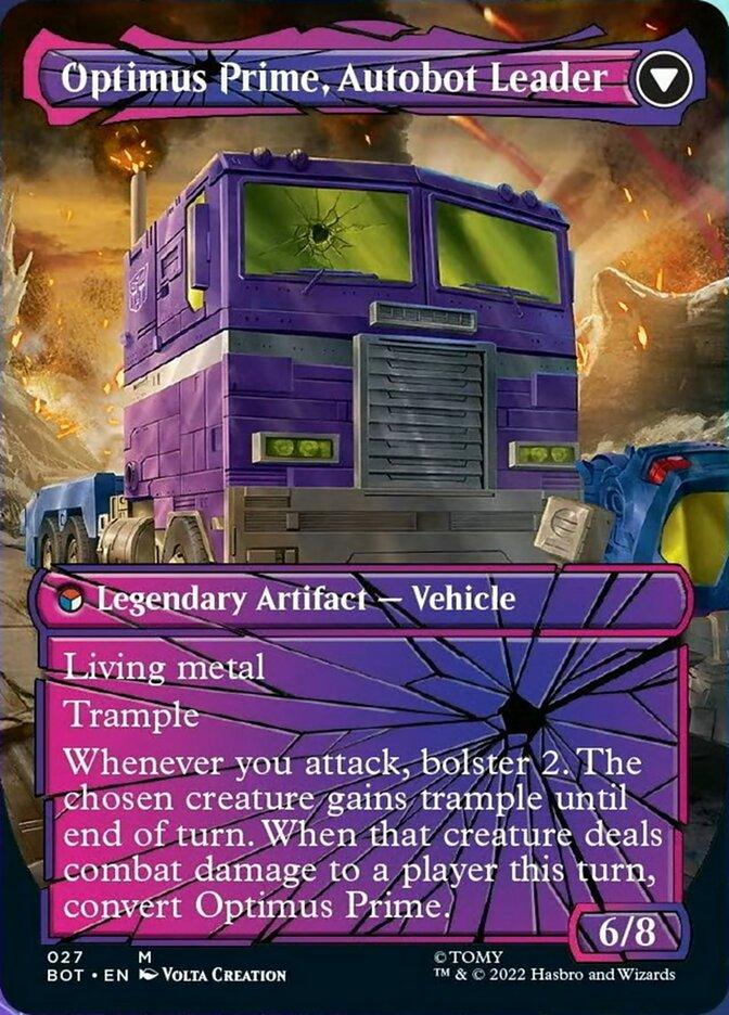 Optimus Prime, Hero // Optimus Prime, Autobot Leader (Shattered Glass) [Transformers] - Trinity Hobby
